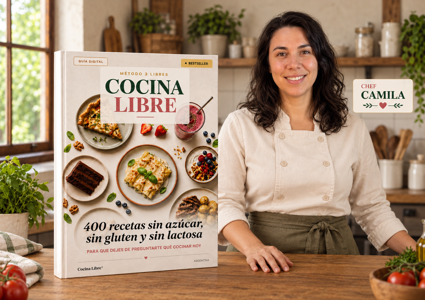 Cocina Libre · 400 recetas con la Chef Camila