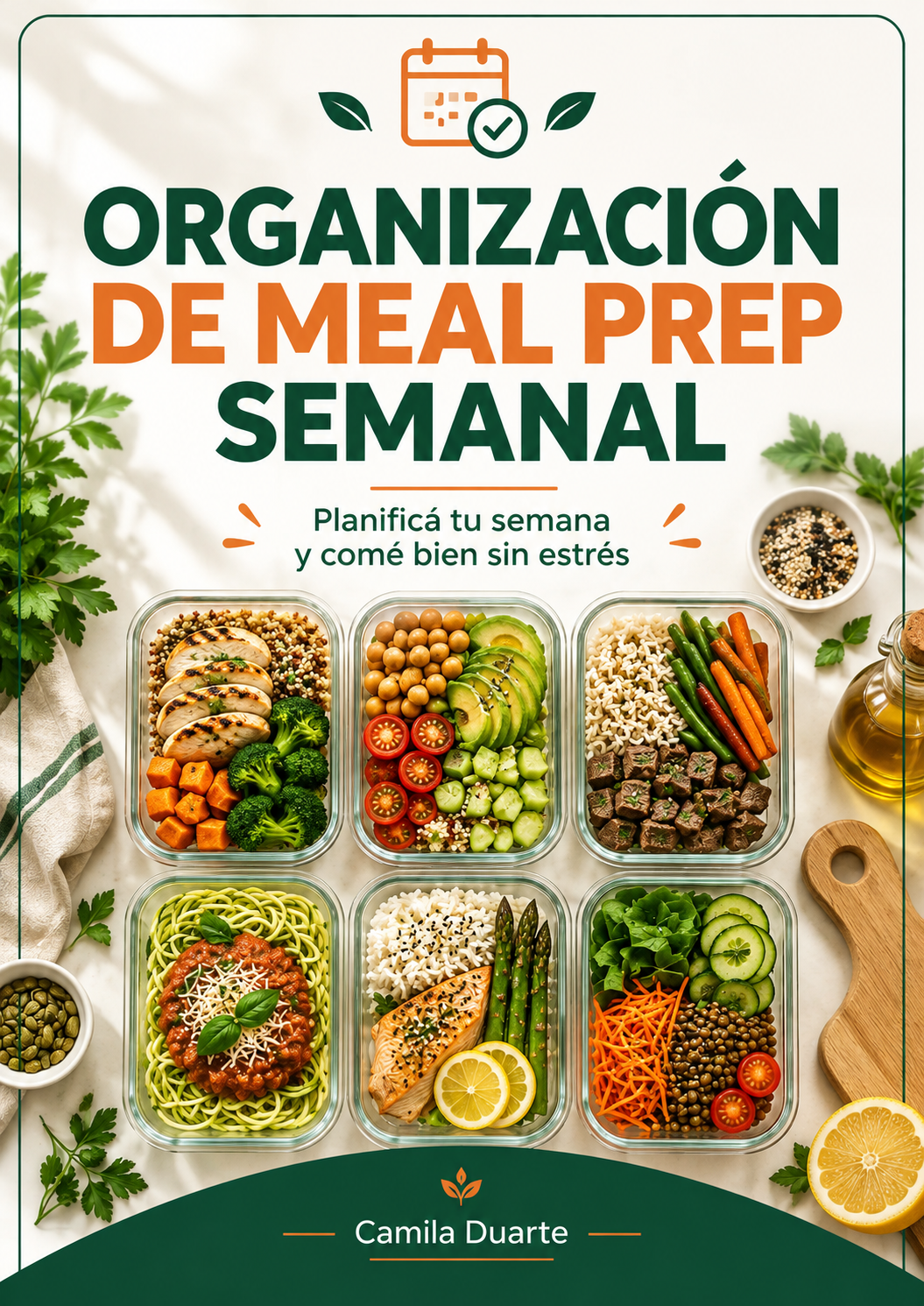 Organización de Meal Prep Semanal