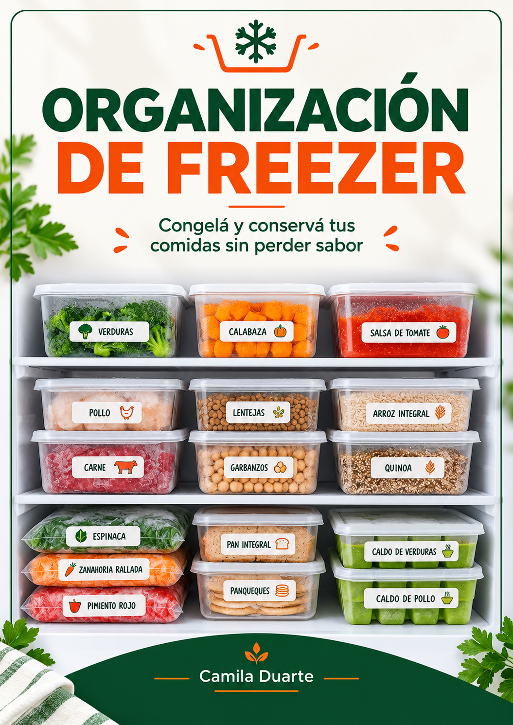 Organización de Freezer