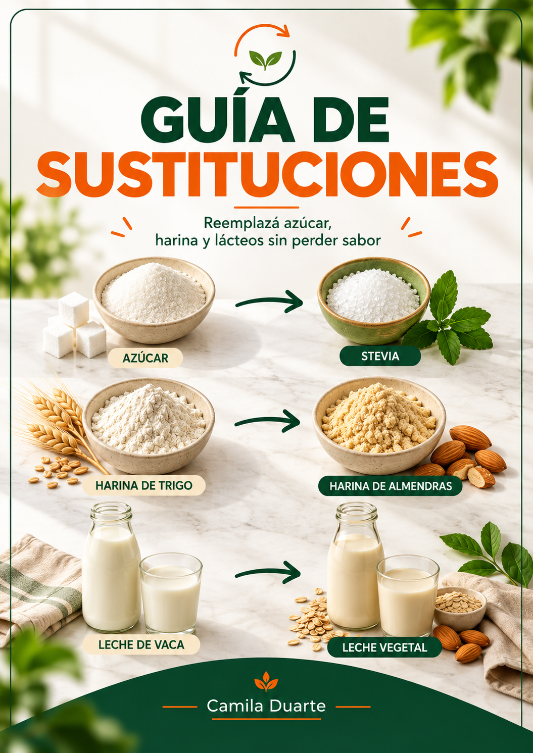 Guía de Sustituciones