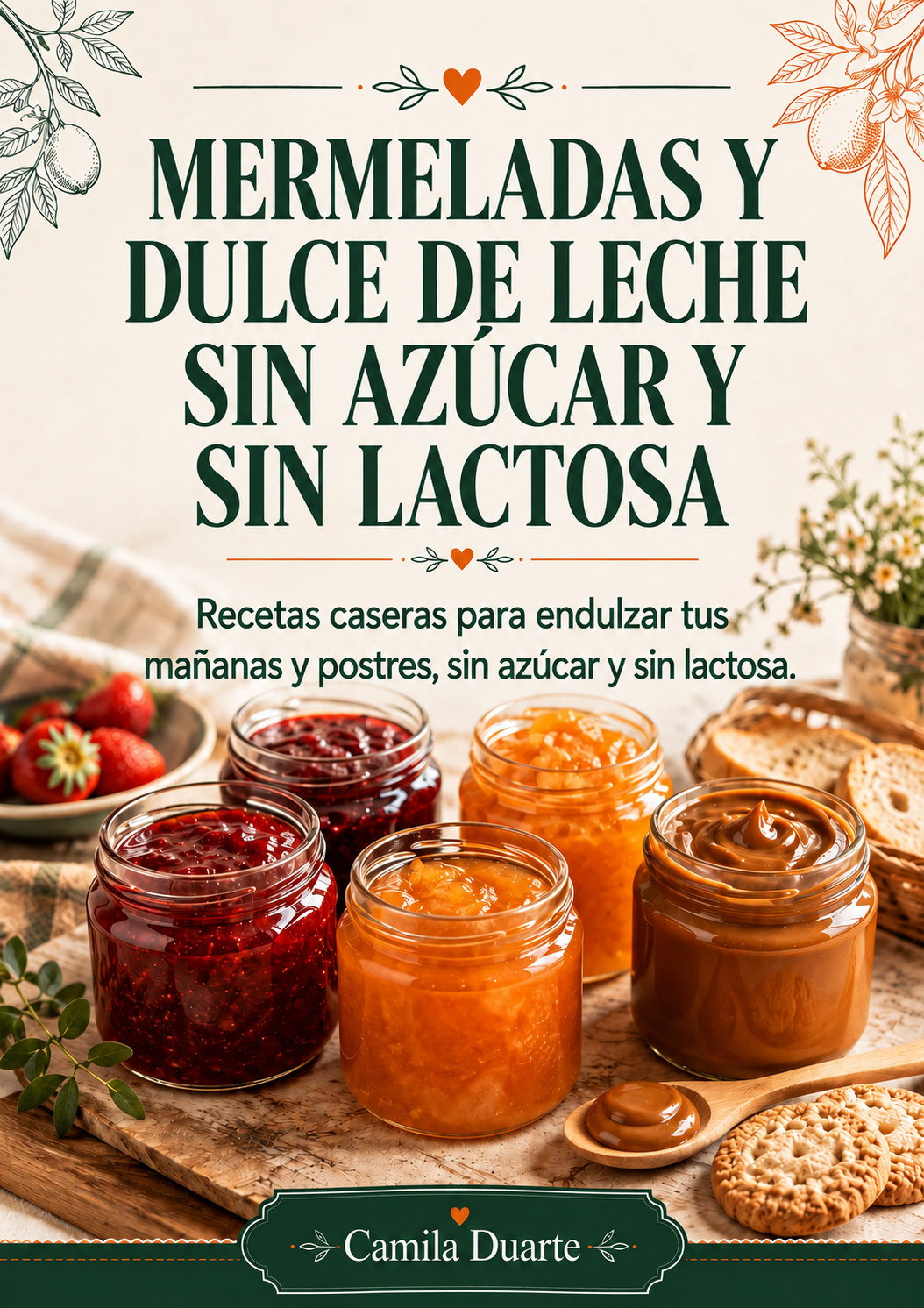Mermeladas y Dulce de Leche sin azúcar y sin lactosa